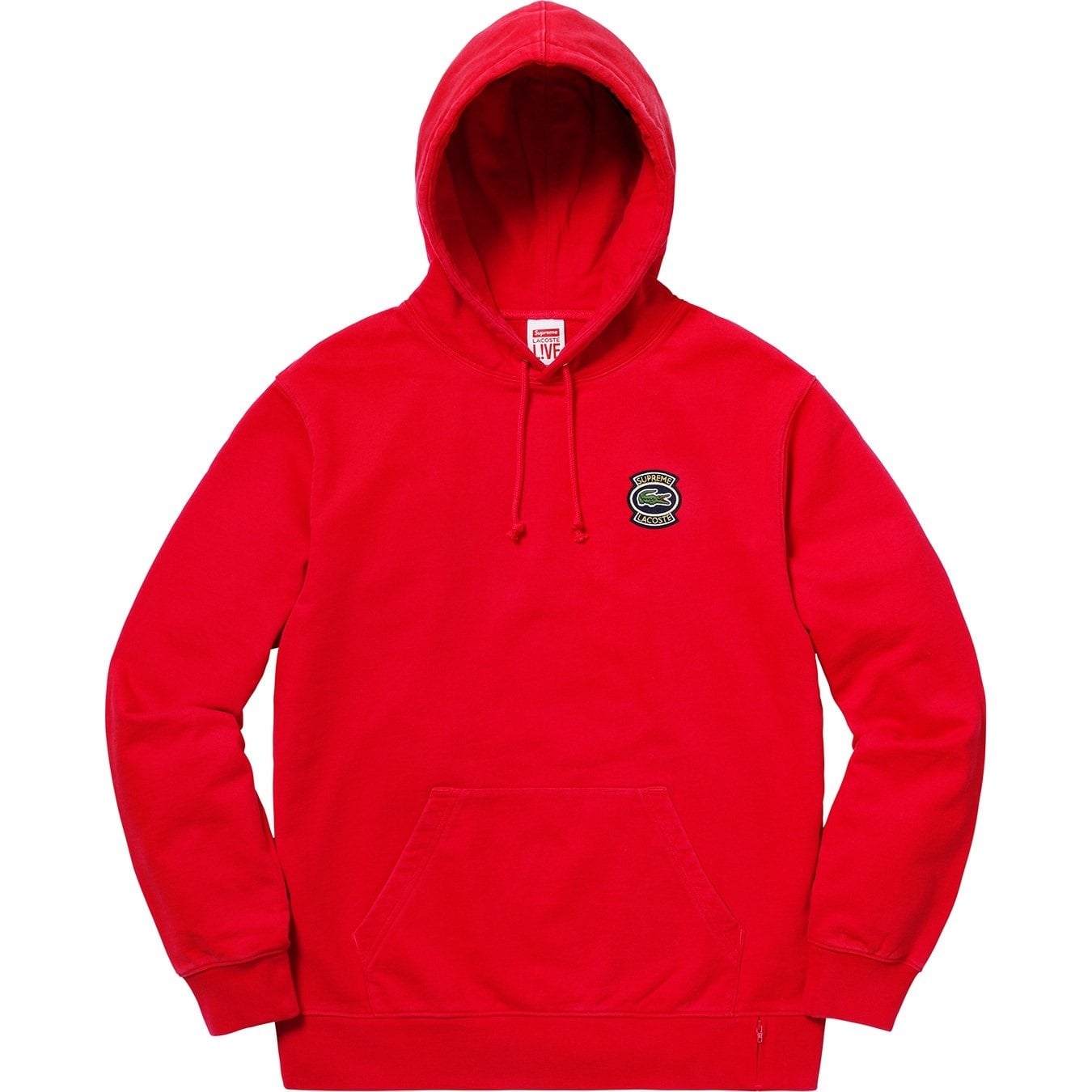 Supreme®/LACOSTE Hooded Sweatshirt view 3